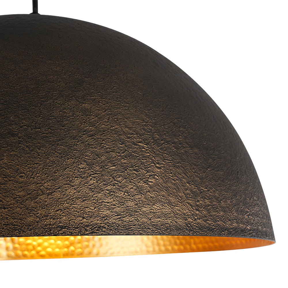 lightfixturesusa-vintage-luxe-black-gold-hammered-dome-pendant-light-pendant-light-157-in-413907