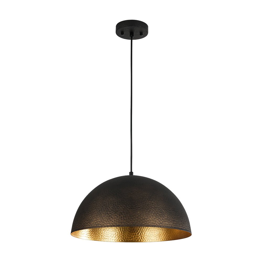 lightfixturesusa-vintage-luxe-black-gold-hammered-dome-pendant-light-pendant-light-157-in-485071