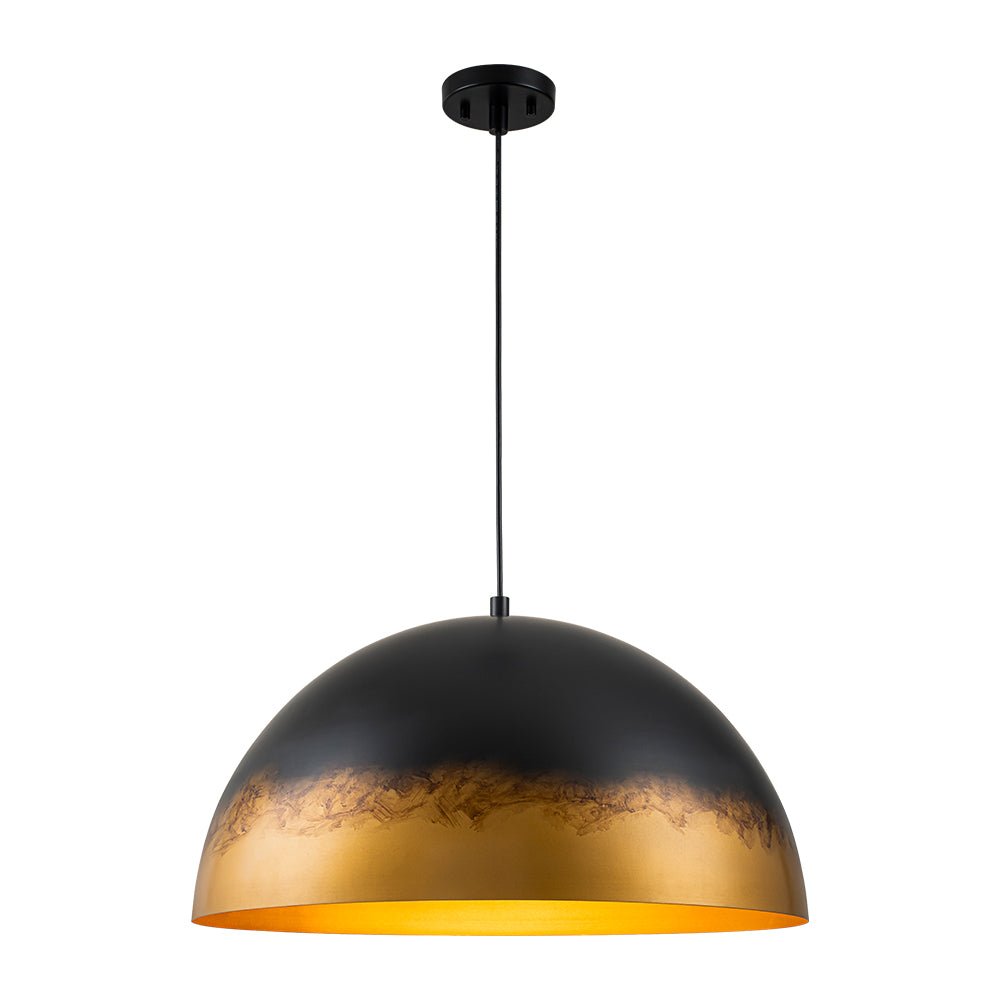 lightfixturesusa-vintage-luxe-gradient-black-gold-oversized-iron-dome-pendant-pendant-light-236-in-1724497