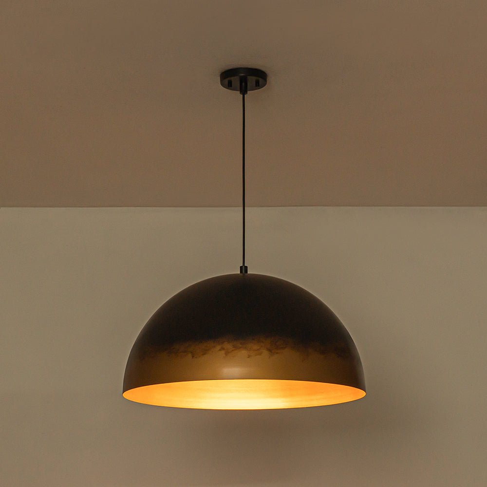 lightfixturesusa-vintage-luxe-gradient-black-gold-oversized-iron-dome-pendant-pendant-light-236-in-7144111