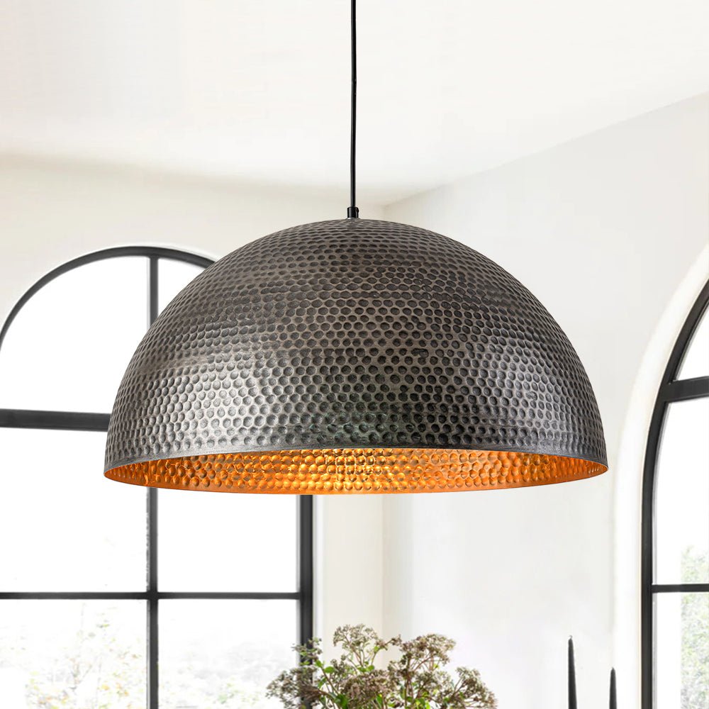 lightfixturesusa-vintage-luxe-oversized-hammered-dome-pendant-light-pendant-light-23-in-dark-silver-780788 LightFixturesUSA-Vintage Luxe Oversized Hammered Dome Pendant Light-Pendant Light-23 in.-Dark Silver
