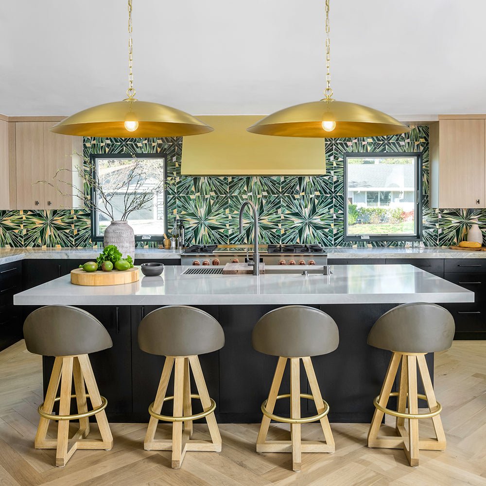 lightfixturesusa-vintage-oversized-flat-dome-metal-pendant-light-chandelier-brass-1-lt-6955595
