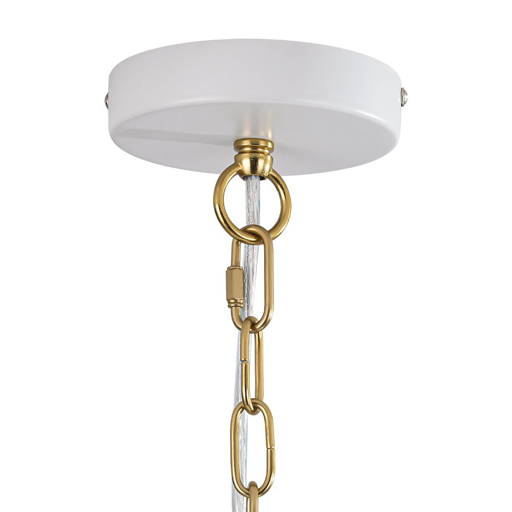 lightfixturesusa-vintage-oversized-flat-dome-metal-pendant-light-chandelier-matte-whitegold-pre-order-1-lt-888344