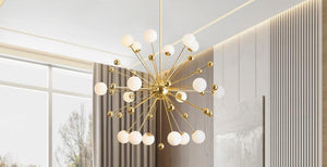 MID CENTURY CHANDELIERS